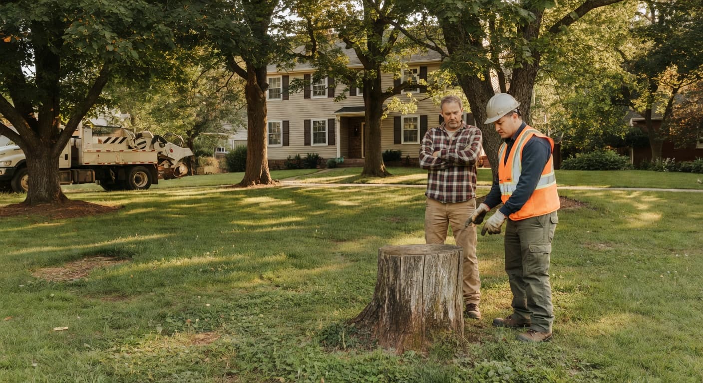 How to Choose a Stump Grinding Company in Mid-Michigan: Quote Checklist